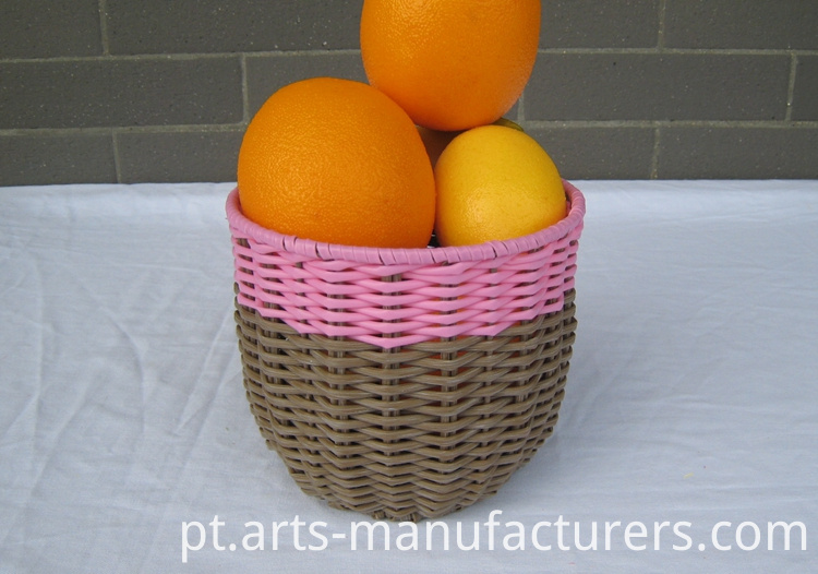 cesta de flores de tecelagem weaving flower basket